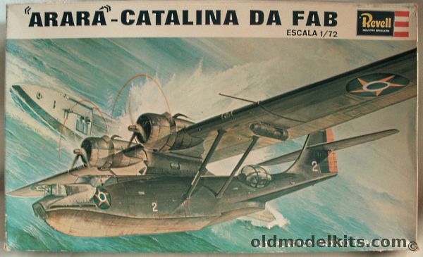 Revell 1/72 Consolidated PBY Catalina FAB - Forca Aerea Brasileira - Kikoler Brazil Issue, H277 plastic model kit